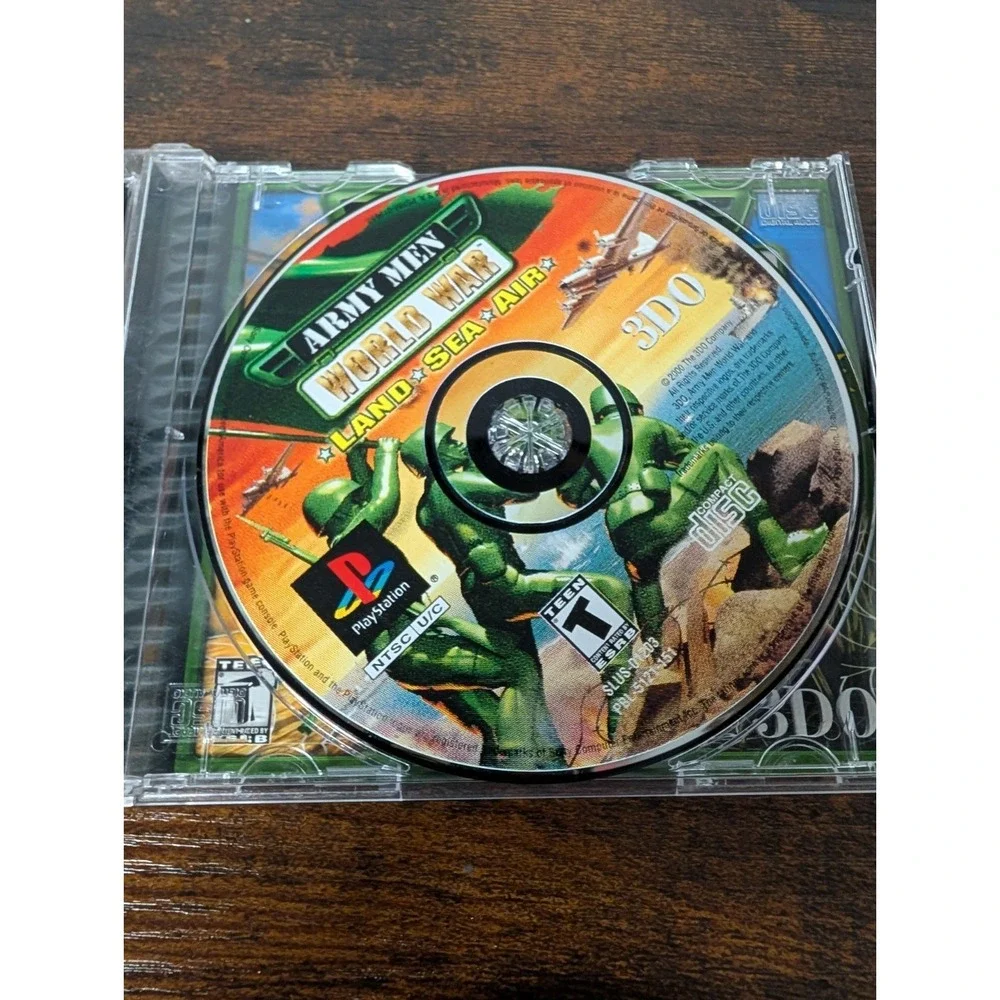 Army Men: World War -- Land, Sea, Air (Sony PlayStation‎ 1, 2000) Tested CIB